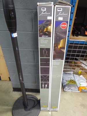 Lot 4081 - Belavi LED garden parasol