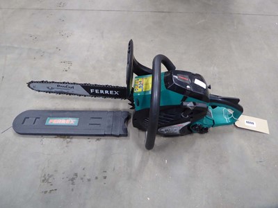Lot 4099 - Ferrex petrol chainsaw