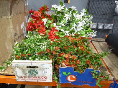 Lot 4116 - Quantity of artificial plants