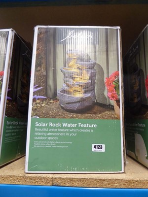 Lot 4123 - Belavi solar rock water feature