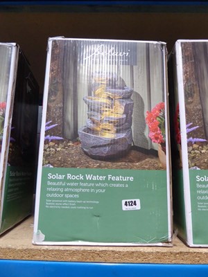 Lot 4124 - Belavi solar rock water feature