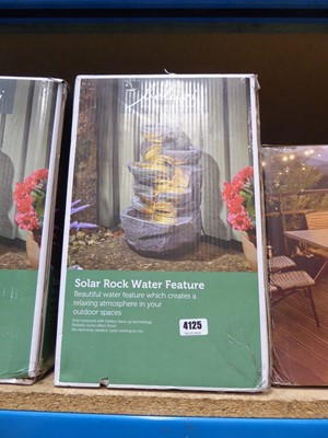 Lot 4125 - Belavi solar rock water feature