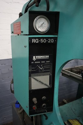 Lot 1 - Promecam RG-50-20 hydraulic press brake,...