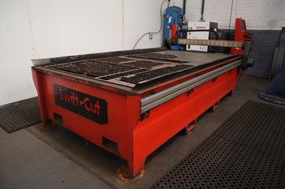 Lot 4 - Swift Cut Automation flat bed plasma cutter...