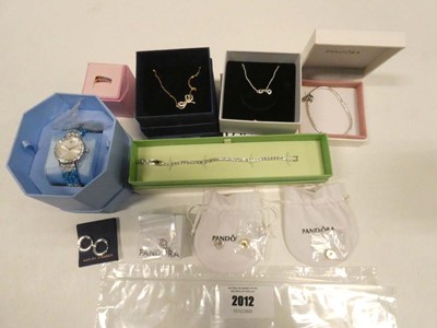 Lot 2012 - Selection of designer jewellery; Swarovski,...