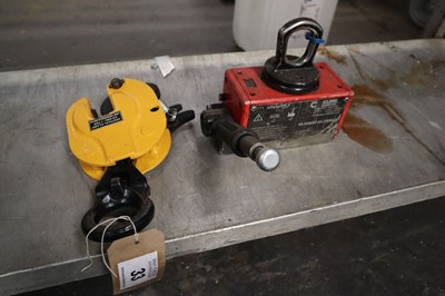 Lot 33 - Vevor 1-tonne capacity vertical sheet metal...