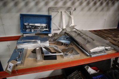 Lot 36 - Various aluminium sections of work in progress