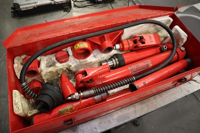 Lot 15 - Set of Clarke Strongarm 10 tonne body repair...
