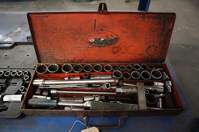 Lot 40 - 2x part socket sets
