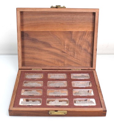 Lot 215 - The Birmingham Mint: A set of twelve silver...