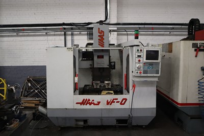 Lot 21 - Haas VF-0 CNC machining centre, year July 1995,...