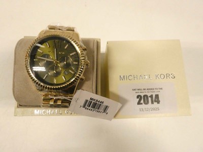 Lot 2014 - Michael Kors MK8446 wristwatch with box