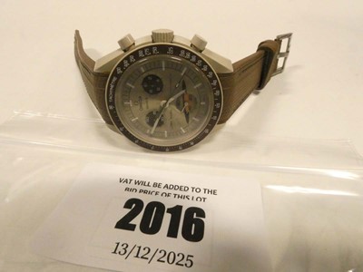 Lot 2016 - Omega x Swatch MoonSwatch 'Mission to Saturn'...