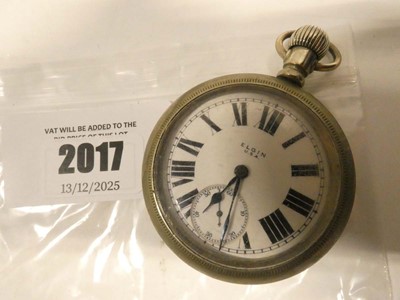 Lot 2017 - Elgin Natl pocket watch