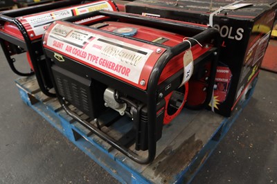 Lot 74 - Munich Tools MT8500W petrol generator with...