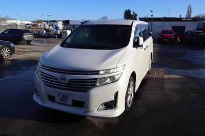 Lot 100 - FJ60 VFF, 2011 Nissan El Grand Highway Star...