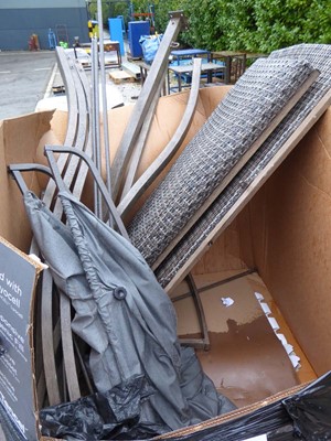 Lot 4194 - Agio disassembled garden swinging chair