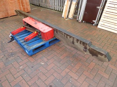 Lot 4195 - Vintage reclaimed children's see saw with...