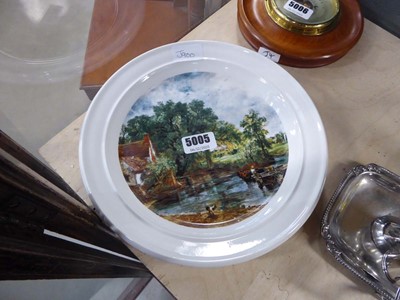 Lot 5005 - A pair of Portmeirion plates and decorated...