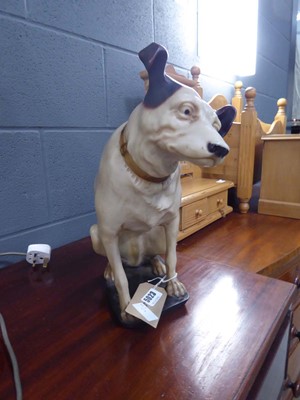 Lot 5023 - Resin model of the HMV dog