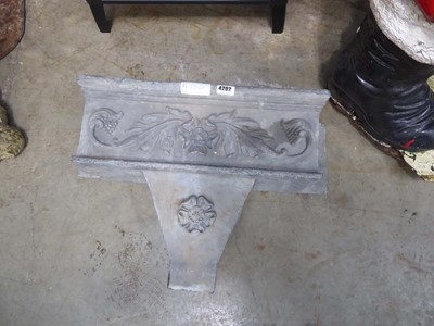 Lot 4202 - Lead ornamental gutter hopper
