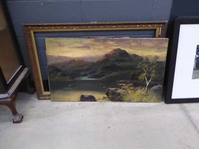 Lot 5031 - Oil on canvas by Clarence Davy depicting a...