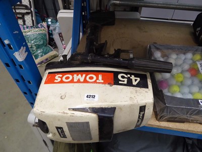 Lot 4212 - Ailsacraig 4.5 outboard motor boat motor