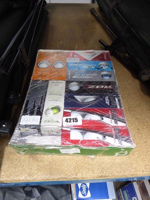 Lot 4215 - Small box of golf balls