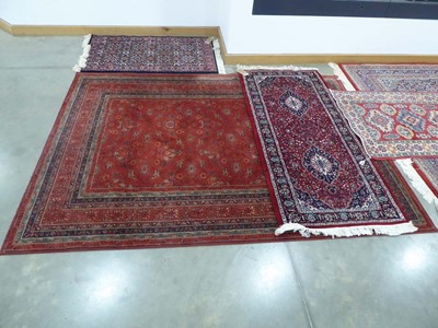 Lot 5044 - Persian style carpet with foliate decoration...
