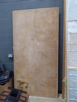 Lot 4232 - Three large sheets of plywood