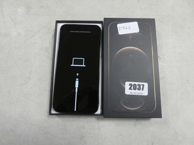 Lot 2037 - Apple iPhone 13 Pro, boxed - locked to account,...