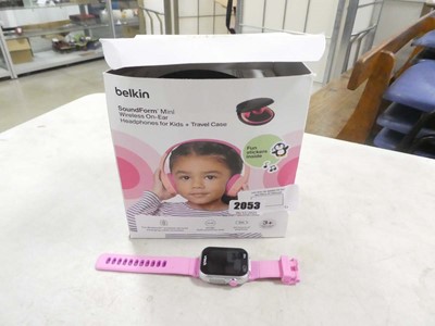 Lot 2053 - Boxed pair of Belkin Sound Form mini childs...