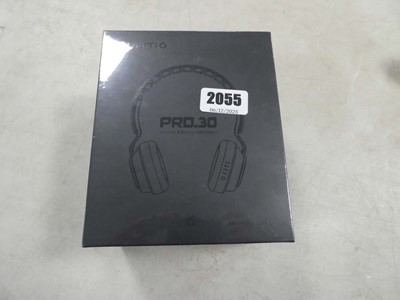 Lot 2055 - Boxed pair of Munitio pro 30 wireless headphones