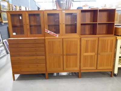 Lot 5089 - Set of three Danish mahogany cabinets by Jens...
