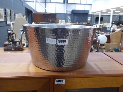 Lot 5090 - Modern aluminium ice bucked