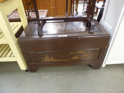 Lot 5096 - Oriental export trunk