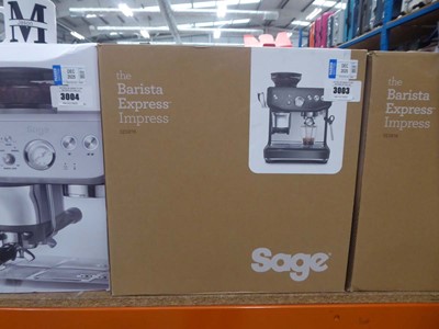 Lot 3003 - Sage Barista Express coffee machine
