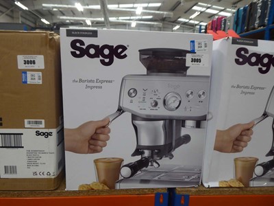 Lot 3005 - Sage Barista Express coffee machine