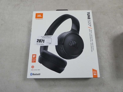 Lot 2071 - Boxed pair of JBL Harman tune 520 BT headphones
