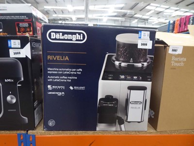 Lot 3008 - Delhongi Rivelia automatic coffee machine