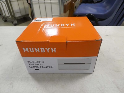 Lot 2078 - Munbyn bluetooth thermal label printer