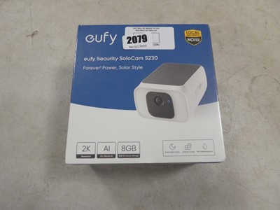 Lot 2079 - Sealed Eufy security solo cam S230