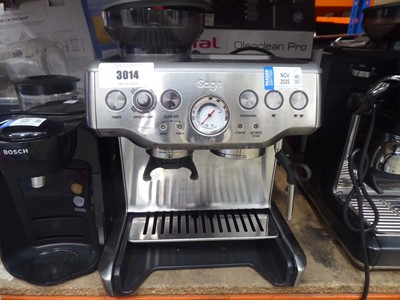 Lot 3014 - Sage Barista coffee machine, unboxed