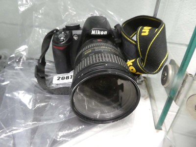 Lot 2087 - Nikon D3100 camera with Nikon 1:3.5 2 5.6...