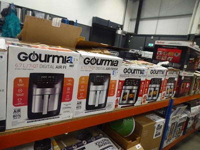 Lot 3027 - 5 Gourmia digital air fryers