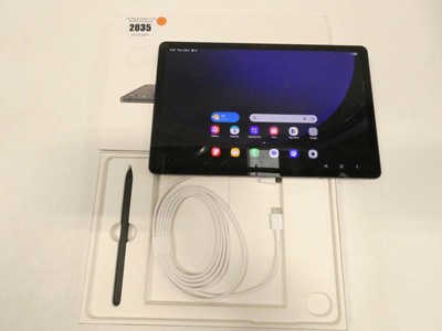 Lot 2035 - Samsung Galaxy S9 5G 128GB with box and cable