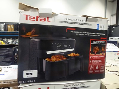 Lot 3028 - Tefal Dual Easy fryer