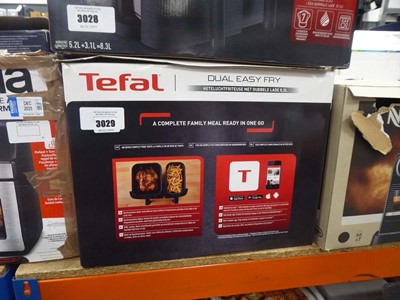 Lot 3029 - Tefal Dual Easy fryer