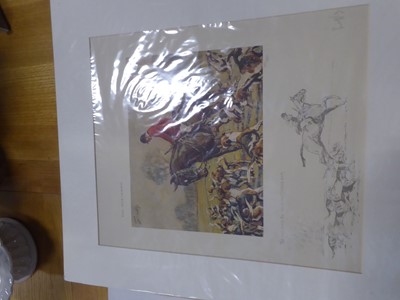Lot 5164 - Selection of loose Snaffles hunting prints