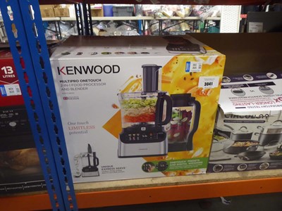 Lot 3041 - Kenwood multi-pro one touch 2 in 1 food...